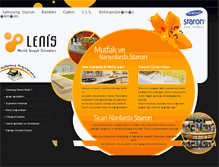 Tablet Screenshot of lenisakrilik.com
